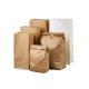 Food Grade Multiwall Kraft Paper Bags Recyclable Eco Friendly Biodegradable GMP Standard