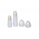 Inverted Triangle Acrylic Lotion Pump Bottle 30 / 50g Cream Jars For Cosmetic Skincare Set