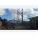 Green Field Microwave Communication Tower Power Coated Steel Antenna Tower