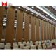 OEM Wooden Partition Wall Fire Prevention Sliding Wall Divider