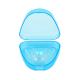 Transparent Blue Dental Denture Box Non Toxic PP Material For Mouthguard
