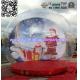 Festival Christmas Snow Inflatable Bubble Ball Tent Clear Dome Tent , Portable