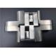 Casting SS 304 Adjustable Soss Hinges / Invisible Hinges For Cabinet Doors