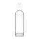 Sealed Cork Lid Ruisheng 200ml 500ml 750ml 1000ml Transparent Round Glass Vodka Bottle