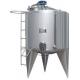 SUS 304 Milk Storage Tank , Stainless Steel Mixing Tank For Dairy Products