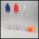 Empty Long PET Dropper Bottles 60ml E Liquid Chemical Stability Health And Safety