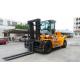 18 Ton Port Forklifts Volvo Energy Saving Engine Diesel Powered Yellow Color