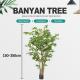 Artificial Plants Hot Selling Big Potted Banyan Tree For Home Decoration