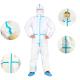 Oem Non Woven Microporous Pp Pe Type 4 Disposable Coveralls With Tape
