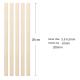 Fully Compostable Natural White Bamboo Straws For Bubble Tea 20cm
