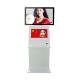 Electric Indoor Led Signs Kiosk Digital Signage , Dual Screen LCD Advertising Player