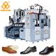 Men Leather Shoes Sole Injection Molding Machine , 2 Colors TPR Sole Making Machine
