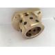 Hydraulic Cylinder Casting Flanged Bronze Bearings 60 HB Hardness