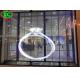 HD HQ 1R1G1B 4.81mm Transparent LED Screen Digital Signage Stand