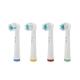 Antibacterial Replacement Brush Heads , Nylon Electric Toothbrush Heads Recyclable