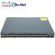 512MB DRAM Used Cisco Switches WS-C2960X-48FPD-L 10/100/1000M Managed Network Type