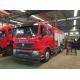 5000-7000l Special Purpose Truck , Water Tanker Fire Eengine Foam Fire Fighting Truck With 50m Work Height