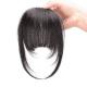 Toupee Design Left Remy Brazilian Human Hair Bangs Clip In Hair Extension for Black Women