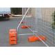 Uv Concrete Blow Molding Plastic 2.5mm Temporary Fence Block Outdoor