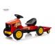 Children'S Electric Simulated Tractor With Tow Bucke