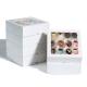 Others Custom Print Folding Cookie Candy Cake Food Wraps Paper Box With Window Display