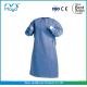 SMS SMMS Surgical Gown Non Woven Blue Disposable Surgical Gowns