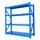 47ft 4 Tier Storage Shelves Galvanized Steel Bolted Connections