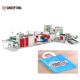 Patch Drawstring Die Cut Soft Loop Handle Plastic Carry Bag Making Machine 60PCS/Min