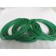Green Color Endless Polyurethane Round Timing Belts , O Ring Drive Belts