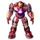 Custom Iron Hero Hulkbuster Armor Man Joints Movable Dolls Mark With LED Light PVC Action Figure Toy