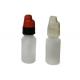Tattoo Ink 4ml LDPE Plastic Bottles / Clear Plastic Dropper Bottles With Cap
