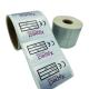 Metal Aluminum Self Adhesive Packaging Labels Stickers packaging seal stickers