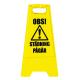 Customized Fire Safety Signages With Glossy / Matte Surface Individual 、 Bulk Packaging