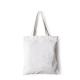 Simple And Casual Canvas Shopping Bag Durable With Large Capacity