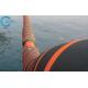 Petroleum Transfer Self Floating Dredge Hose Rubber High Flexibility Oil Delivering