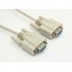 6ft PVC Db9 Female To Db9 Female Cable Serial Rs232 For Data Transmission