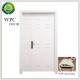 ODM WPC Soundproof Wooden Sliding Door , Unequal Sliding Bathroom Door