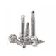 Flat Head DIN Standard 304 Stainless Steel Self-Tapping Hex Screw for Drilling and Flange