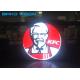 Round LED Billboard Double Sided Circular Street Logo Advertising LED Display