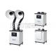 200W Hair Salon Fume Extractor White Color / Digital Display nail fume extractor