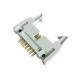 14 Pin Shrouded Header Connector Gold Flash PBT Material Insulation Resistance