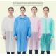 OEM Protective Medical Visitor Disposable Lab Coat with Zipper and Label Accessories