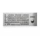 Washable Desk Top Stainless Steel Keyboard With Trackball OTB MTB LTB Kiosk Keyboard