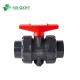 Flexible Ball Valve 1/2-4 Socke Plastic PVC Single Union for Industrial Applications