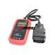 FA-VC300, Viecar CAN OBD-II Diagnostic Scan Tool,OBD2 Fault Code Reader, with Cable and Screen, Red