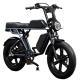 Dual 48V 15Ah Battery Electric Fat Tire Bike / Full Suspension Fat Tire Ebike For Adults