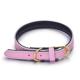 Soft Comfortable Buckle Dog Collars Leather Dog Collars Customized Color
