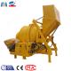 350L Diesel Concrete Drum Mixer Construction Machine With Hydraulic Lifter