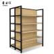 Factory Customized Color Size Wood Grain Shelf Wood Supermarket Shelves Display Retail Display Stand