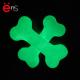 Bright PVC Door Stopper LED Bone Shaped For Gifts Non phthalate PVC Material